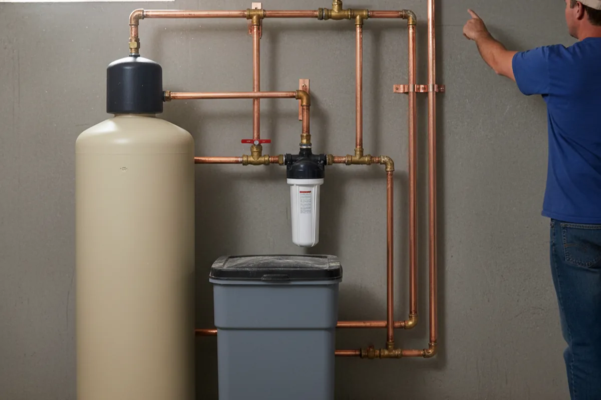 Whole-house water treatment system installed in Coral